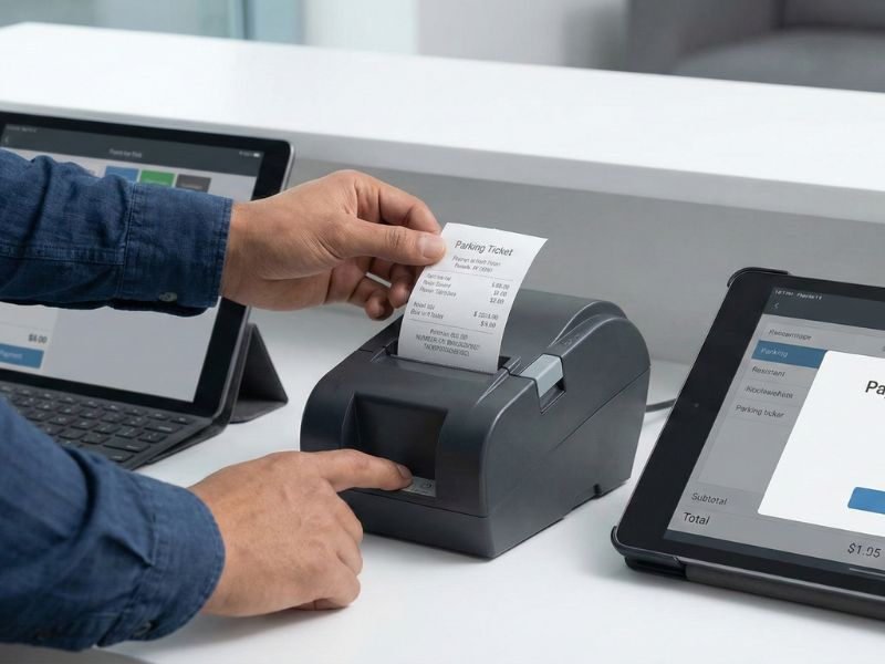 Control de ingresos y dinero de parqueos
