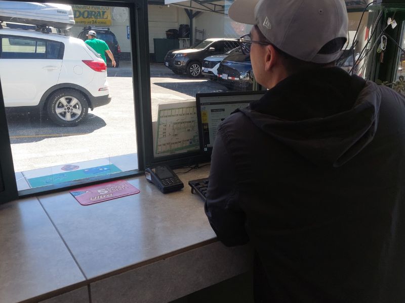 Facilidad de uso para administradores de parqueo